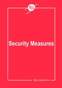 ebook Cover for chapter two which is Security Measures
